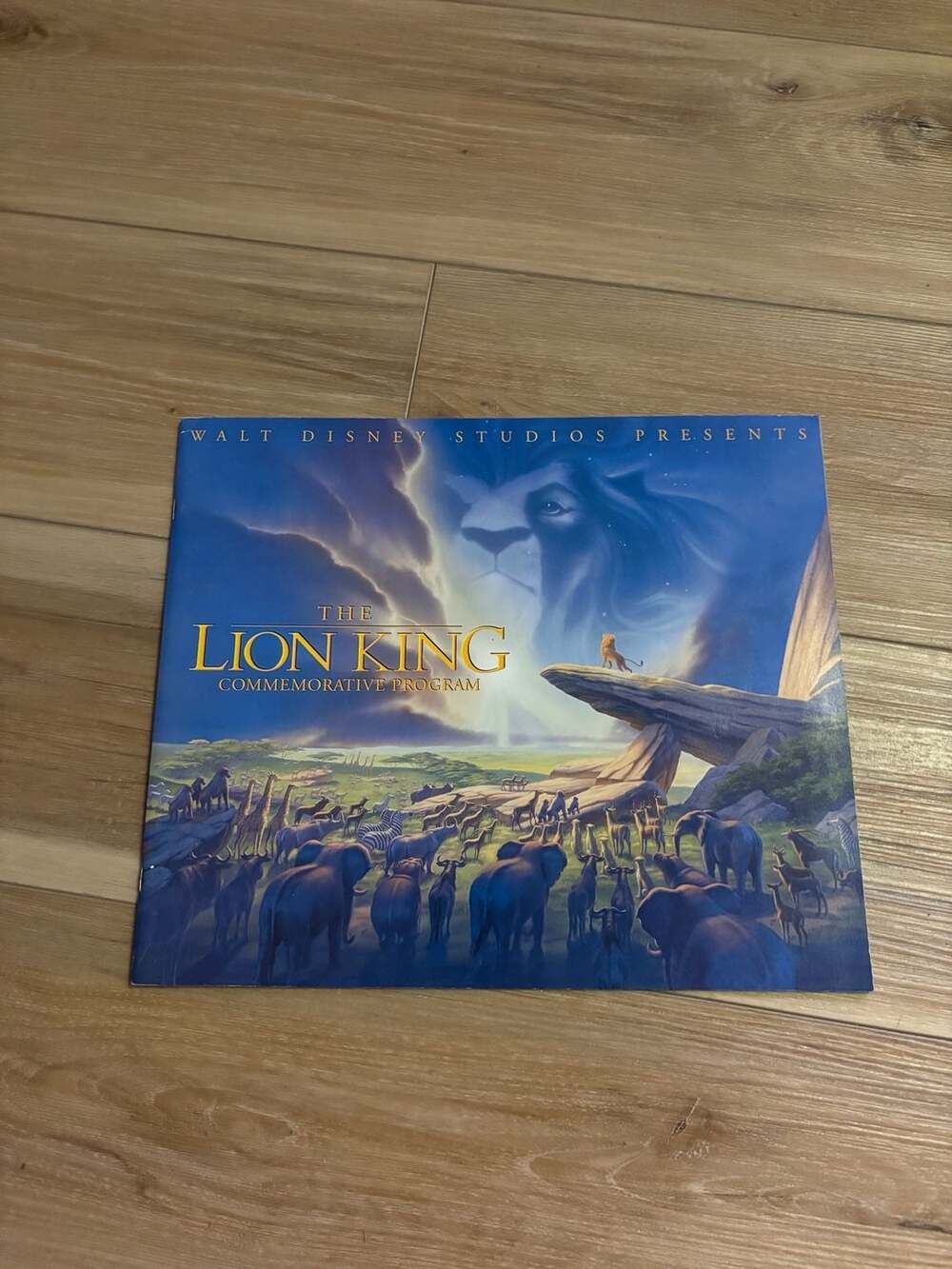 Walt Disney Studios The Lion King 1994 Commemorative Program Souvenir Brochure